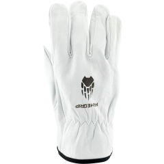 White Wolf Driver Gloves (Unlined) - MEDIUM